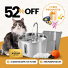 Der KittySpout™ – 2,2L Trink- & Spielzeit-Vorteilspaket