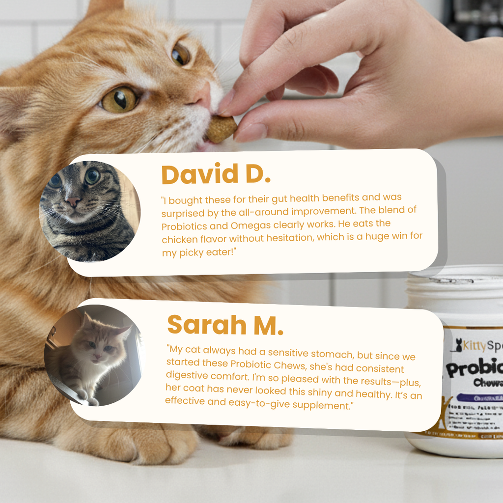 KittySpout Probiotic Chews - 90 Day Supply