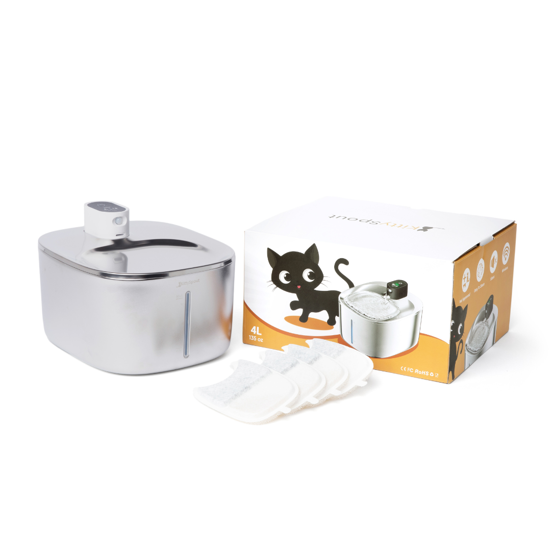 The KittySpout™ - Wireless Fountain 2–month Kit