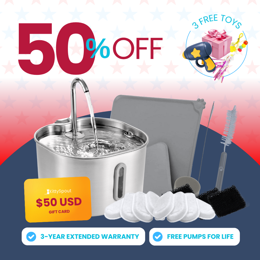 The KittySpout™ - 2.2L VIP Value Bundle