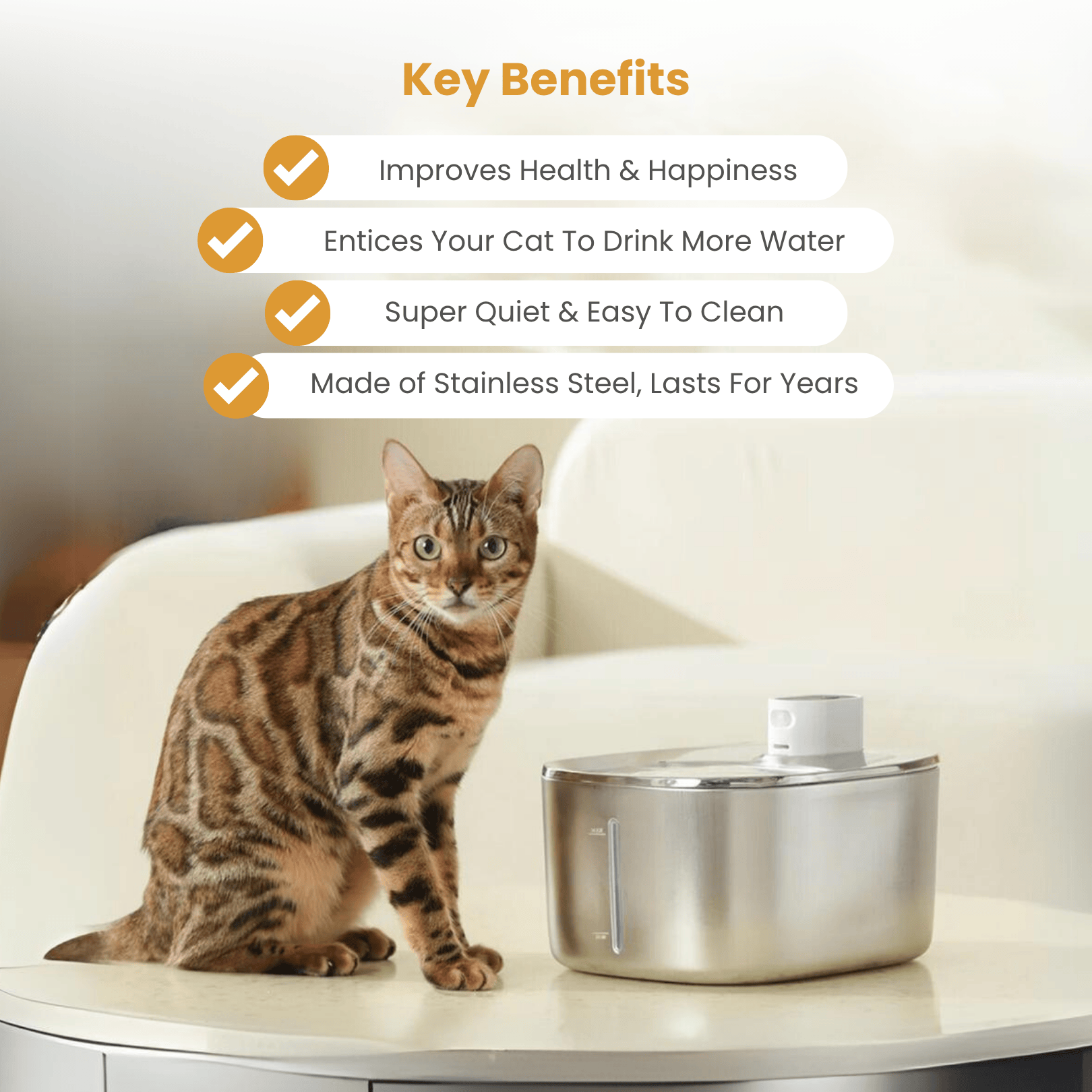 The KittySpout™ - Wireless Fountain