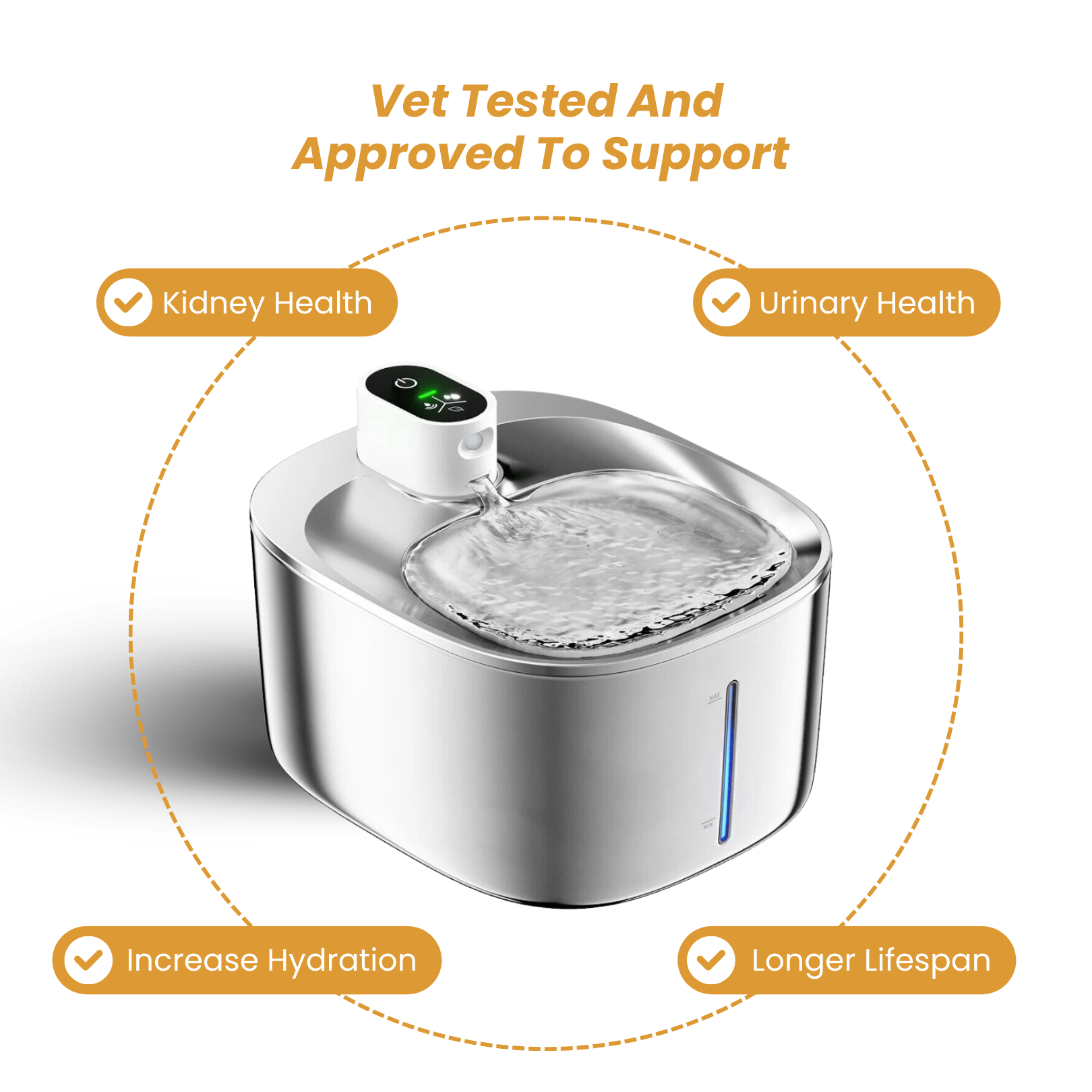 The KittySpout™ - Wireless Fountain