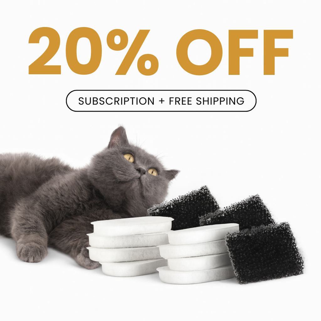 8 filtri KittySpout™ - 8 mesi di fornitura