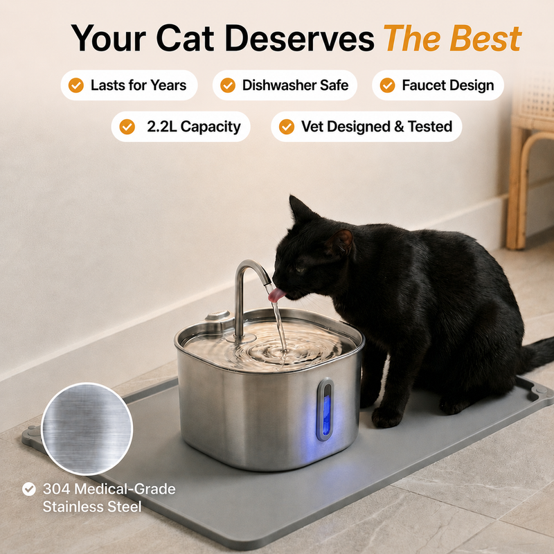 El KittySpout™ - Kit de 2 meses para la fuente de 2,2 l