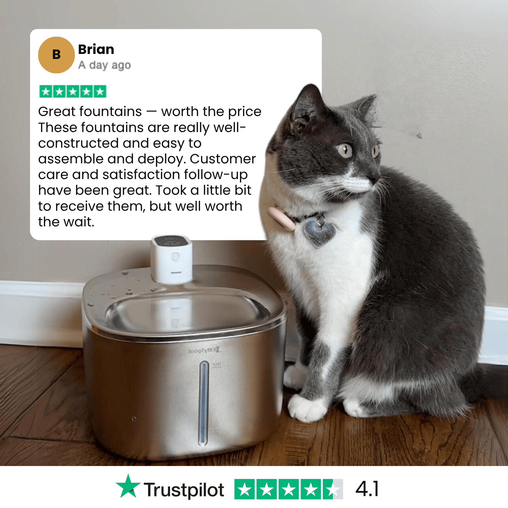 The KittySpout™ - Wireless Fountain