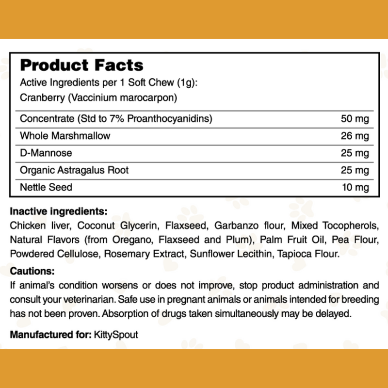Bladder & Kidney Support Chews